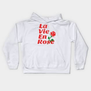 La vie En Rose Kids Hoodie